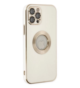 Newface Apple iPhone 12 Pro Max Kılıf Store Silikon - Beyaz