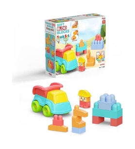 04123 Yumuşak Bloki Bloklar Kamyon Set 24 Parça