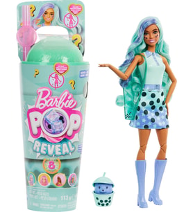 Htj21  Pop Reveal Barbie Boba Series - Green Tea (Çok Renkli)