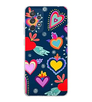 PrintiFy Samsung Galaxy A33 ile Uyumlu Retro Color 3  Kamera Korumalı Şeffaf  Kılıf
