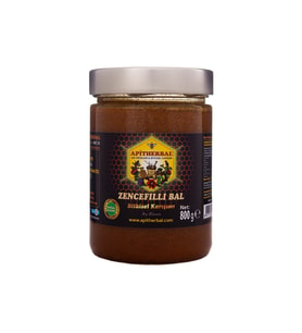 Apitherbal Mix Zencefilli Bal (Kış Macunu) 800 g