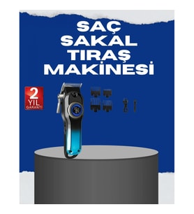 Mey İthalat® USB Type-C Şarjlı Kablosuz/Kablolu Erkek Tıraş Makinesi