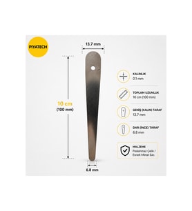 Profesyonel Metal Tamir Penası Ekran Sökme Aparatı Esnek Spudger Çelik Sac 10 cm