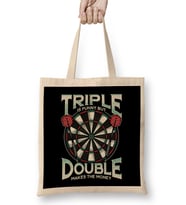 Triple Is Funny But Double Makes The Money Darts Bez Çanta Uzun Saplı