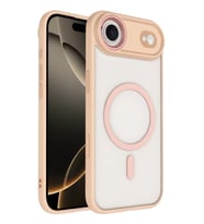 Mey İthalat® iPhone 17 Air Terea Magsafe Kapak - Pembe