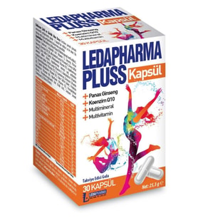 Ledapharma Pluss Multivitamin 30 Kapsül