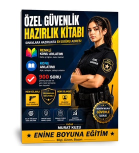 Özel Güvenlik Hazırlık Kitabı Büyük BOY (Renkli Konu Anlatımı)