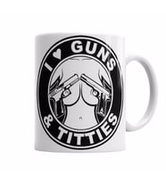 I love guns   o Kupa Bardak Porselen
