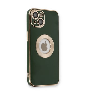 iPhone 14 Plus Kılıf Store Silikon - Yeşil