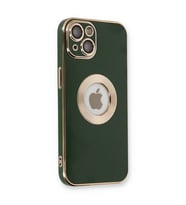 iPhone 14 Plus Kılıf Store Silikon - Yeşil