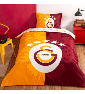 Lisanslı 5.Yıldız Galatasaray Nevresim Takımı Tek Kişilik