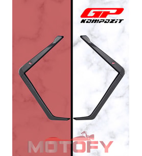 GP Kompozit Yamaha NMAX 125 / 155 2015-2020 Uyumlu Bacak Koruma Siyah