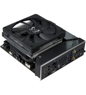 Big Shuriken 4 Low Profile CPU Soğutucu, 120mm Slim Fan, Intel & AMD Uyumlu, Sessiz İşlemci Soğutucu, 69mm Yükseklik, HTPC ITX SFF Sistemleri için - Siyah