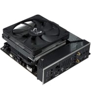 Big Shuriken 4 Low Profile CPU Soğutucu, 120mm Slim Fan, Intel & AMD Uyumlu, Sessiz İşlemci Soğutucu, 69mm Yükseklik, HTPC ITX SFF Sistemleri için - Siyah