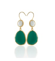 Kadir Jewellery 22 Ayar Altın Kaplama Kadın Sallantılı Küpe -El İşçiliği Ve Hipoalerjenik Küpe