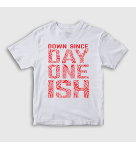 Presmono Unisex Çocuk Beyaz Day One Ish V2 Wwe Güreş The Usos T-Shirt 525618tt (Beyaz)