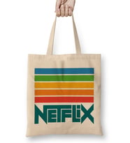 Netflix Logo Bez Çanta Uzun Saplı