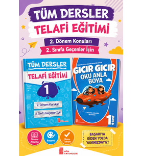 1. Sınıftan 2.Sınıfa Geçenler İçin Tüm Dersler Telafi Eğitimi + Oku Anla Boya