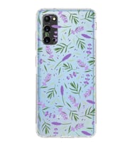PrintiFy Samsung Galaxy S20 ile Uyumlu 1mm Slim Fit Water Color 3 Baskılı Şeffaf  Kılıf