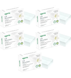 Agarta El Yapımı Doğal Sabun 150GR Cilt Beyazlatıcı (5 Li Set)