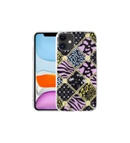 Apple iPhone 11 Uyumlu Kılıf Desenli Sert Zore Elnov Kapak (Model 6)