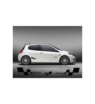 Renault Sport Oto Sticker Set Sağ Sol 2 Adet 30*15 Cm