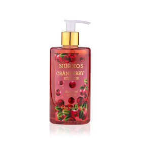 Nurxos Kızılcık (Cranberry) Duş Jeli 300 ML – Meyvemsi Çiçeksi - 9223