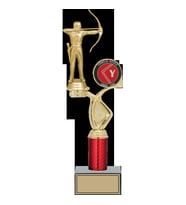 ODAK KUPA - Figürlü Kupalar - Okçu Figürlü Kupalar FG-016 C - 35 cm