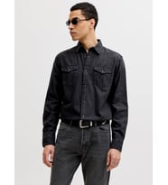 JACK JONES Erkek Uzun Kollu Kot Gömlek 12138115