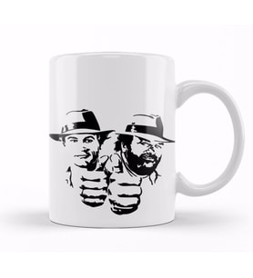 Bud Spencer And Terence Hıll  Kupa Bardak Porselen