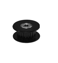 20 Diş GT2-6mm Rulmanlı Kasnak - 3mm Şaft Çapı - Siyah