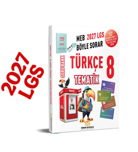 2027 8. Türkçe Tematik Soru Bankası Sinan Kuzucu