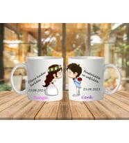 Kişiye Özel Taraftar Kupa Bardak - GELİN DAMAT