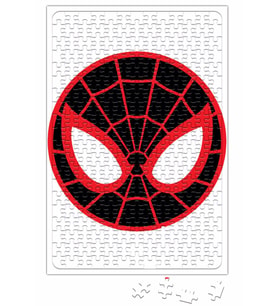 Spider Man Spider Face Puzzle 240 Parça Yapboz