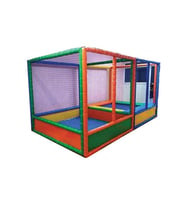Softplay Trambolin Top Havuzu 400x200x200