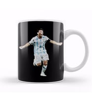 Lionel Messi Argentina Champion Kupa Bardak Porselen