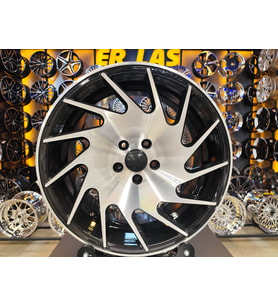 4 Adet BOSS-155 9*18 5*112 ET55 BLACK MACK JANT (Takım)