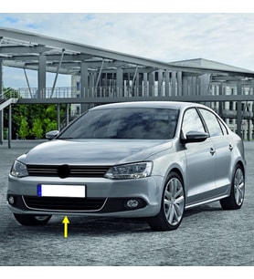VW Jetta 2011-2014 Ön Tampon Alt Spoyler Karlık 5C6805903