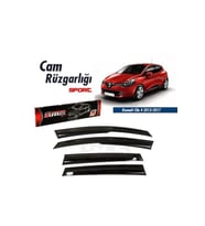 Cam Rüzgarlığı Renault Clio 4 2013-2018 ile uyumlu (Siyah)