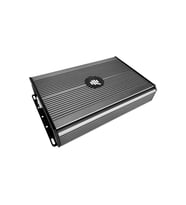 QLİNE QS300.4D SQ  QLine D Sınıfı 4 Kanal Amplifikatör (Siyah-Gri)