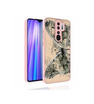 Xiaomi Redmi Note 8 Pro Uyumlu Kılıf Desenli Kamera Korumalı Parlak Zore Nora Kapak
