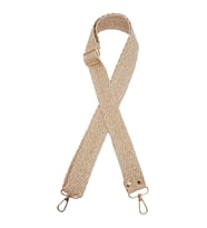 Angel Çanta Aksesuar 120x3 cm Jüt Kolon Çanta Sapı Gold Simli Light Gold Metalli