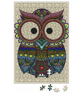 Baykuş Puzzle 240 Parça Yapboz
