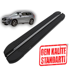 XC60 2017 2018 2019 2020 2021 2022 2023 2024 ARACA ÖZEL NEVADA SİYAH YAN BASAMAK
