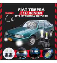 Fiat Tempra Sis Farı Uyumlu Şimşek Etkili Led Xenon Pro Series H1