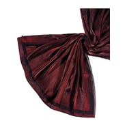 Mısırlı Eşarpları Parıltılı Bantlı Elegance Prenses Şal (Bordo)