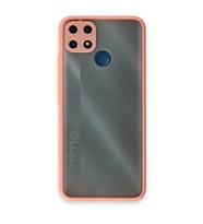 Realme C25 Kılıf Montreal Silikon Kapak - Pembe