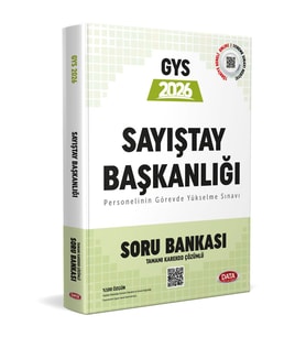 2026 GYS Soru Bankası Sayıştay Başkanlığı Data Yayınları