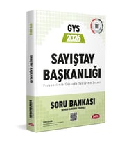 2026 GYS Soru Bankası Sayıştay Başkanlığı Data Yayınları