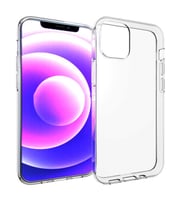 Apple iPhone 14 Plus Kılıf Şeffaf Silikon Hibrit Case Kapak (Renksiz)